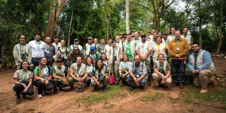 Guardaparques misioneros participaron del Encuentro Trinacional de Guardaparques del Bosque Atlántico