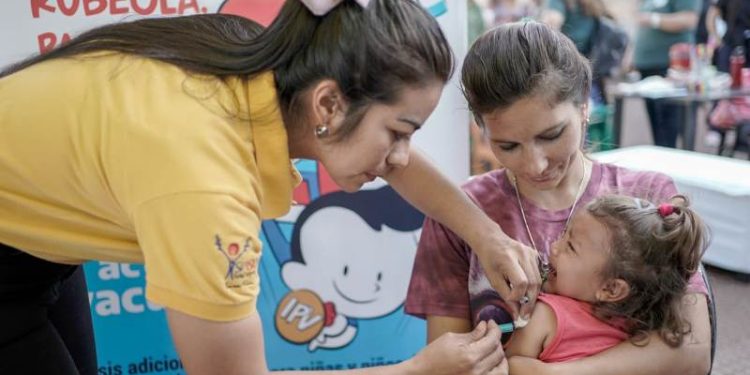 Misiones inmunizó al 73,9 % de niños contra Sarampión, Rubéola, Paperas y Poliomielitis