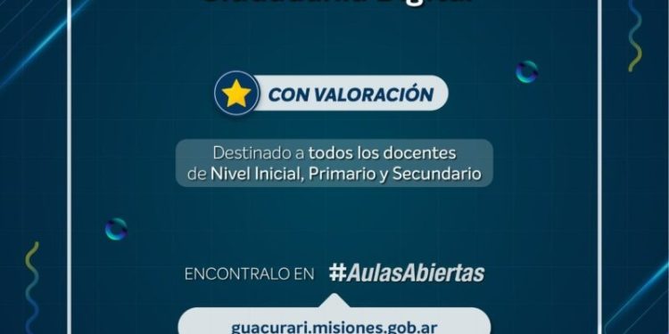 Concientización para construir ciudadanía digital: curso autoasistido con valoración docente