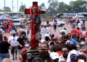 Corrientes: unos 400 mil devotos de todo el país visitaron al Gauchito Gil en Mercedes