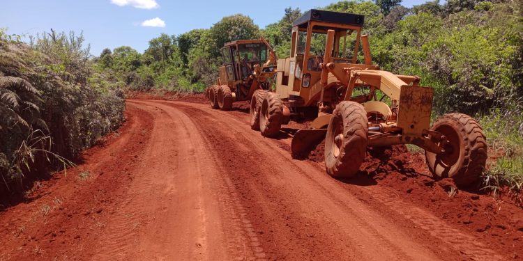 Vialidad de Misiones avanza en el mantenimiento de rutas provinciales y caminos terrados