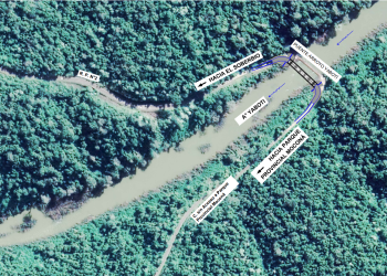 Avanza el proceso para la construcción del nuevo puente en el Moconá