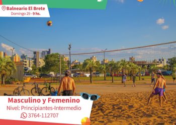 Posadas: El Brete será escenario de un nuevo torneo de beach volley