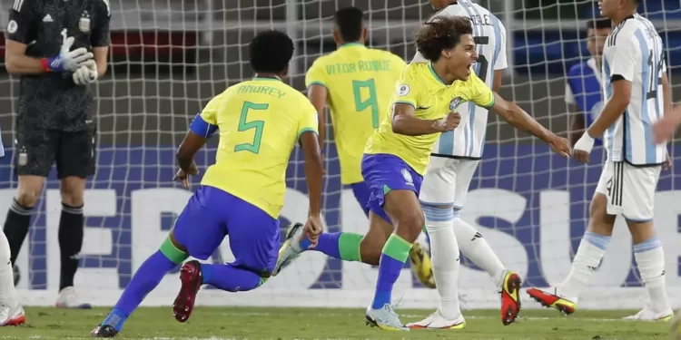 Sudamericano Sub 20: Argentina perdió con Brasil y se complicó la clasificación