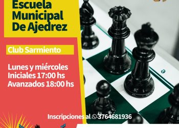 Posadas: se encuentran abiertas las inscripciones de la Escuela Municipal de Ajedrez