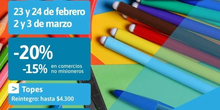 Los útiles escolares a mitad de precio con el programa Ahora Escolar