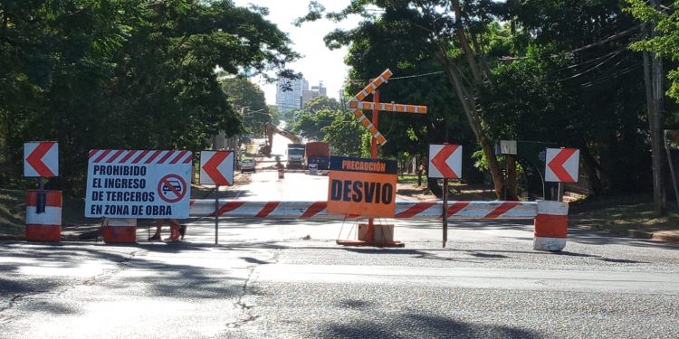 Posadas: la avenida Centenario estará cortada por obras
