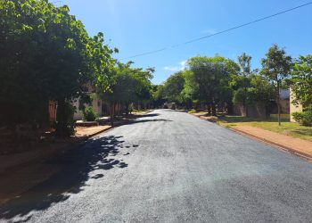 Posadas: finalizó la ejecución de asfalto en la Chacra 242