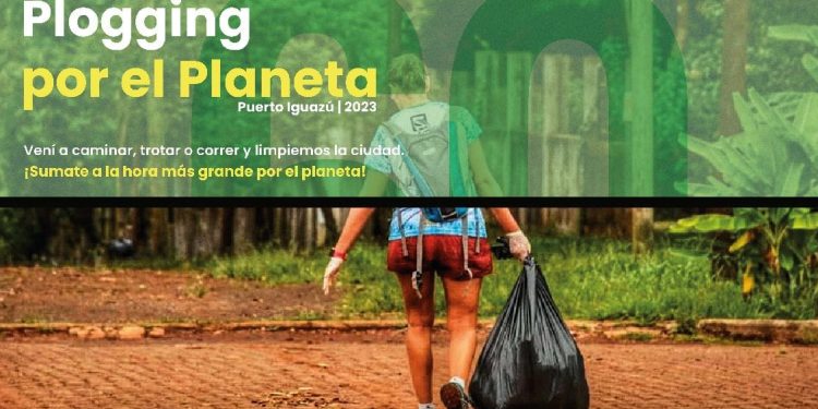 Plogging por el Planeta: invitan a una jornada de limpieza en Iguazú