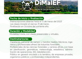 La Facultad de Ciencias Forestales abre las inscripciones a la Diplomatura en Manejo y Prevención de Incendios Estructurales y Forestales