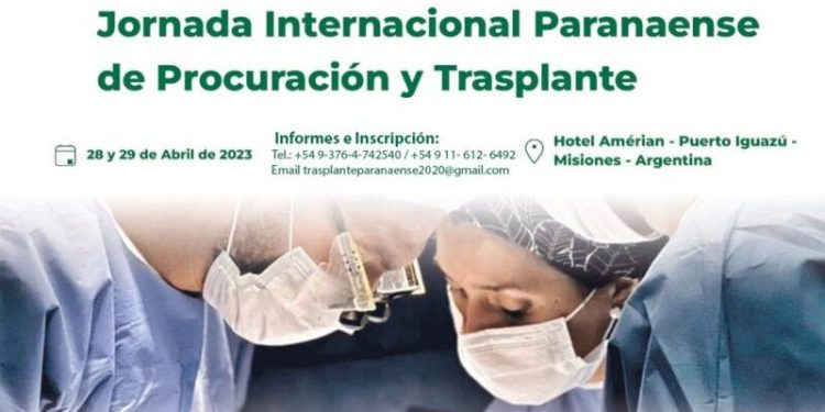 Puerto Iguazú será sede de las Jornadas Internacionales Paranaense de Procuración y Trasplante