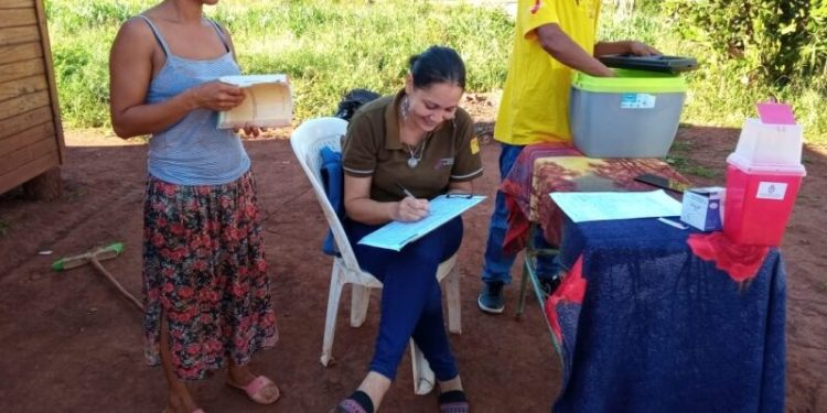 Salud Indígena continúa con la atención en las comunidades Mbya Guaraní