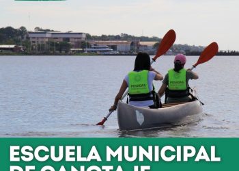 Posadas: cupos disponibles para la Escuela Municipal de Canotaje en El Brete