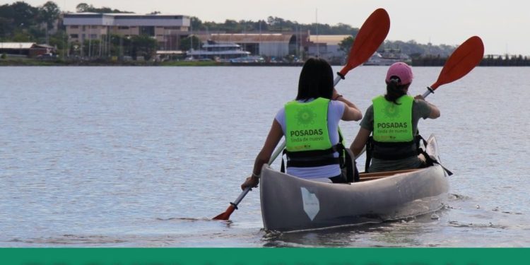 Posadas: cupos disponibles para la Escuela Municipal de Canotaje en El Brete