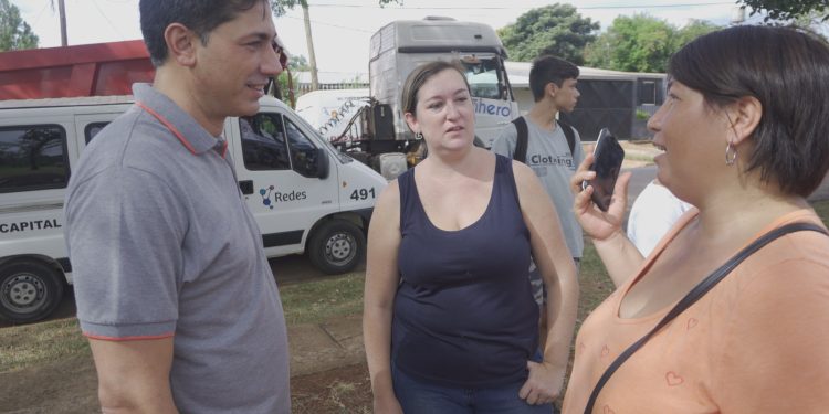 Morena Ponce: “El objetivo de Martín Recamán es llevar todos los servicios a los barrios más alejados”