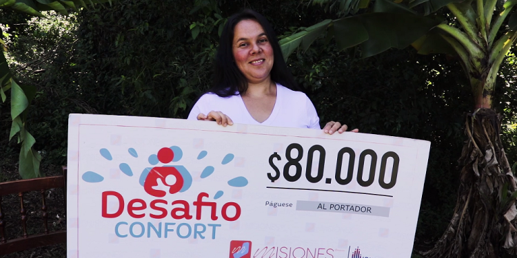 Aristóbulo del Valle : entregaron premio a ganadora del Desafío Confort