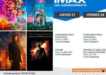 El combo ideal para despedirse de abril está en el IMAX