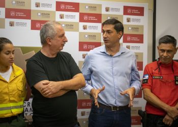 La capacidad de gestión, planificación y coordinación que tuvo para combatir el fuego es lo que propone Recamán para gobernar Posadas