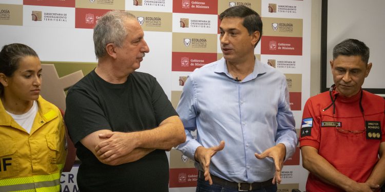 La capacidad de gestión, planificación y coordinación que tuvo para combatir el fuego es lo que propone Recamán para gobernar Posadas