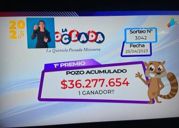 Poceada Misionera: casi 37 millones para Eldorado