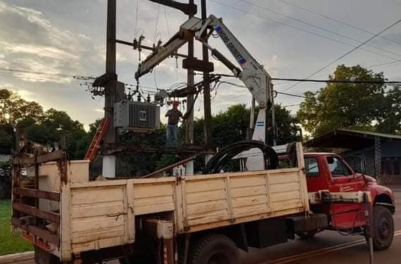 Energía de Misiones incrementó la potencia en Itacaruaré