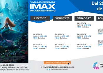 La nueva Sirenita llega al IMAX del Conocimiento