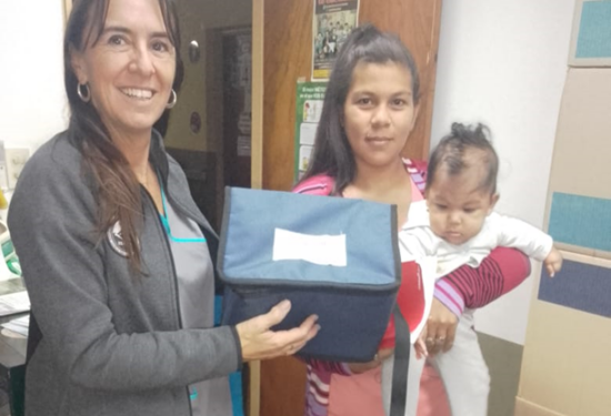 Lactancia materna: se inició la entrega de kits de lactancia a los efectores de salud