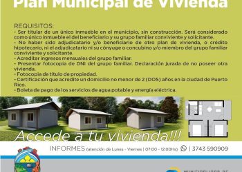 Puerto Rico: en los próximos días sortearán las primeras casas del Plan Municipal de Viviendas