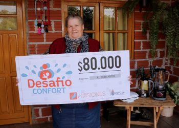 Apóstoles: entregaron premio a ganadora del Desafío Confort
