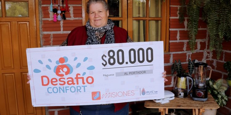 Apóstoles: entregaron premio a ganadora del Desafío Confort