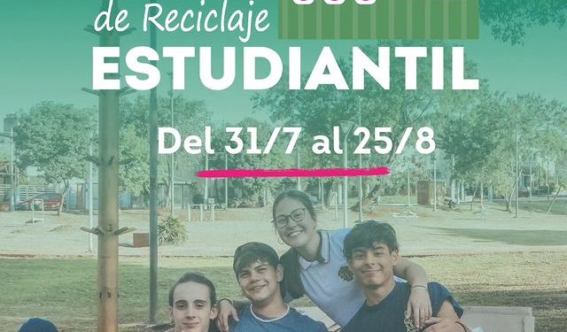 Posadas: cuenta regresiva, vuelve el Concurso de Reciclaje Estudiantil