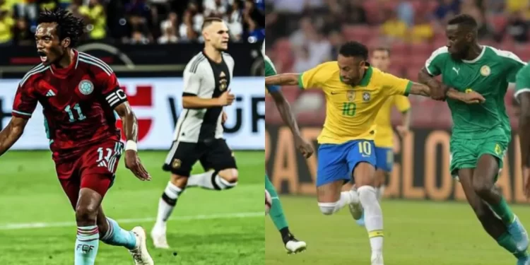 Amistoso internacional: Colombia sorprendió a Alemania y Brasil perdió con Senegal