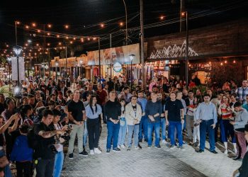 En Puerto Iguazú el gobernador inauguró las nuevas obras sobre la avenida Brasil