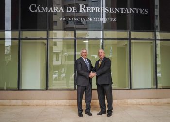 Passalacqua recibió al embajador de Estados Unidos en la Legislatura