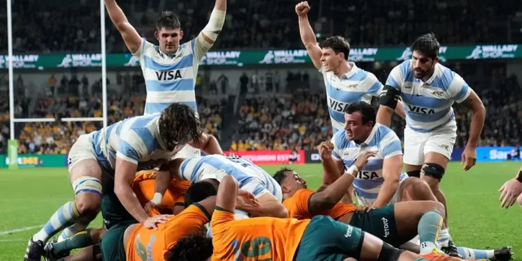 Rugby: Los Pumas le ganaron a Australia en la última jugada