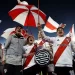 Liga Profesional: River celebra el título ante Racing, en el Monumental