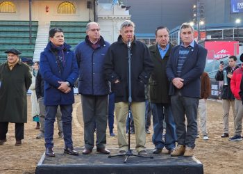 Expo Rural 2023: CAME participó del ingreso de los primeros animales