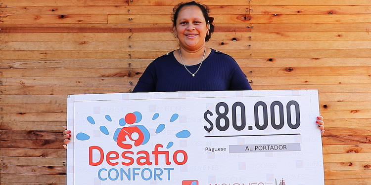 Concepción de la Sierra: entregaron premio a ganadora del Desafío Confort