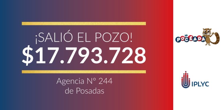 Poceada Misionera: casi 18 millones para un posadeño