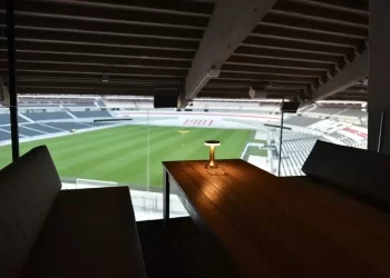 River terminó un lujoso restaurante con vista al estadio Monumental