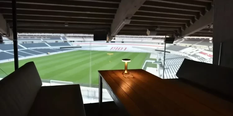 River terminó un lujoso restaurante con vista al estadio Monumental