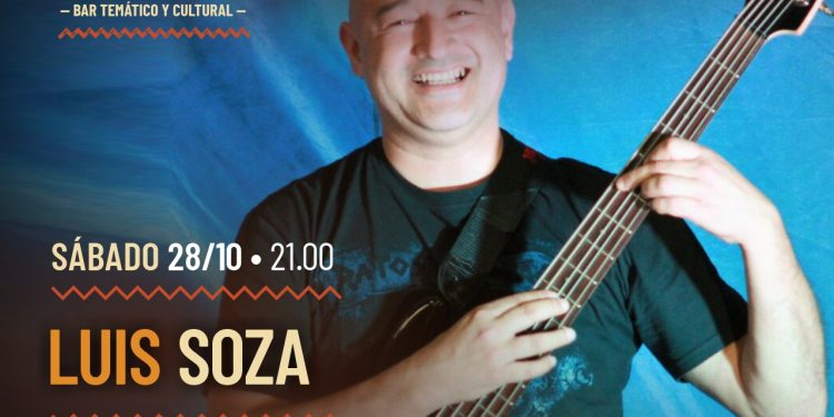 Luis Soza presenta sus canciones en la Peña