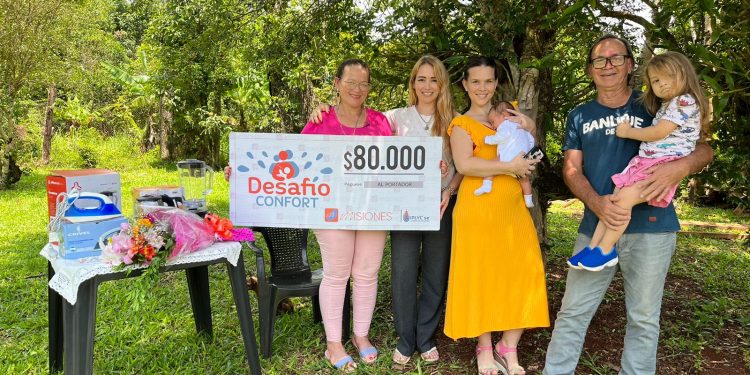 Eldorado: entregaron premio a ganadora del Desafío Confort