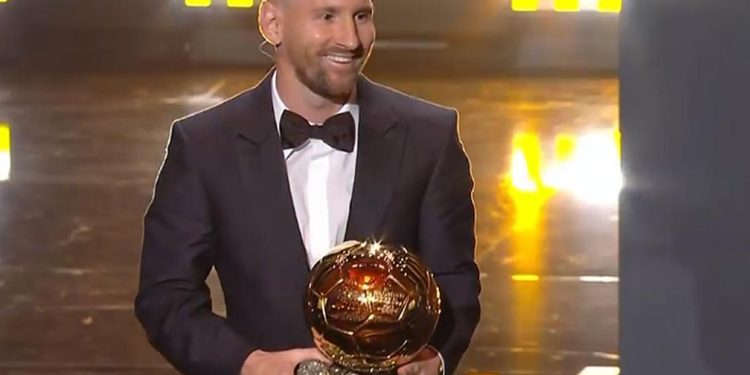 Lionel Messi ganó su octavo Balón de Oro