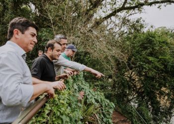 Herrera Ahuad visitó el Centro de Interpretación del Parque Natural Municipal Gruta India