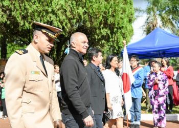 El vicegobernador encabezó los festejos del 77º aniversario de Garuhapé