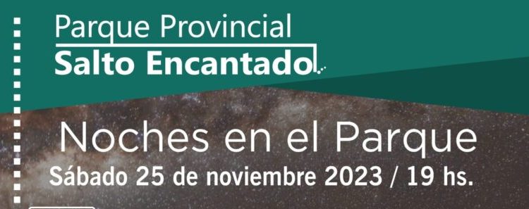 Noche de paseo y gastronomía misionera en el Salto Encantado