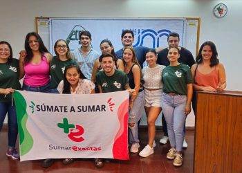Sumar Exactas Asumió en el Centro de Estudiantes