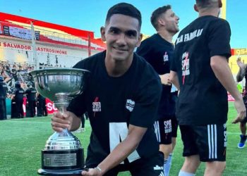 Vino a la Argentina para ser albañil y cumple el sueño de jugar en primera división