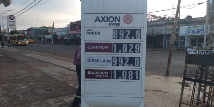 Ya rigen los aumentos de precios en el combustible